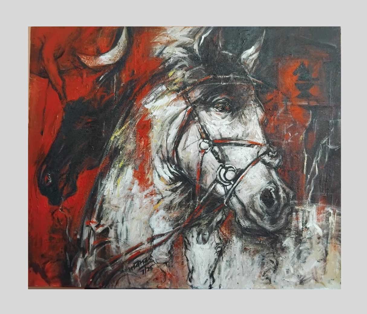 Journey of horses